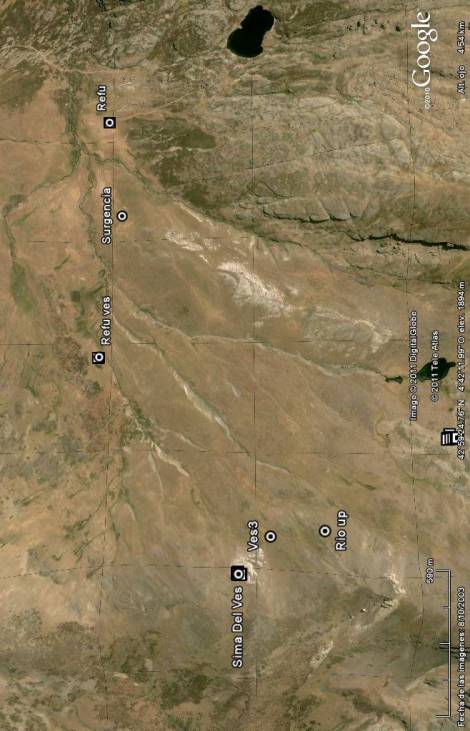 Fotografia satélite surgencia descubierta