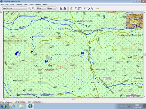Mapa nuevas cavidades